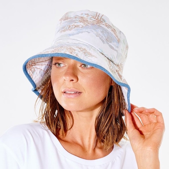 🔆RIP CURL🔆 POST CARD BEACH BUCKET HAT - Picture 5 of 7